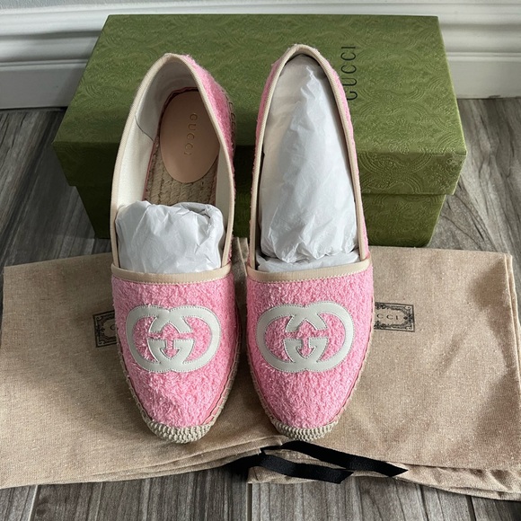 COPY - Gucci Women's Terry Espadrille Flats - Picture 2 of 7